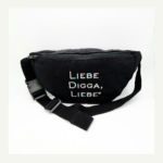 „Liebe Digga, Liebe“ Bauchtasche – Bild 3