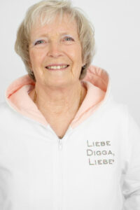 Damen KapuzenHUDDY Jacke "Liebe Digga, Liebe" – Bild 5