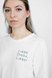 Damen RundhalsHUDDY "Liebe Digga, Liebe" – Bild 5