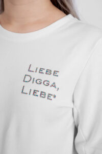 Damen RundhalsHUDDY "Liebe Digga, Liebe" – Bild 2