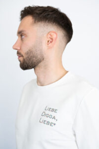 Herren RundhalsHUDDY "Liebe Digga, Liebe" – Bild 2