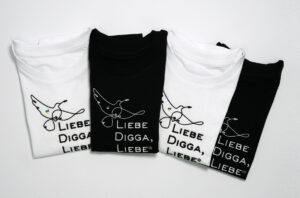 Kinder T-Shirt "Liebe Digga, Liebe" FRIEDENSSHIRT – Bild 3