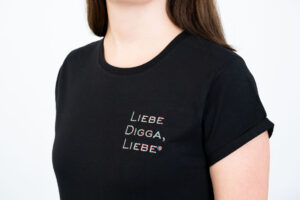 Damen T-Shirt "Liebe Digga, Liebe" – Bild 2