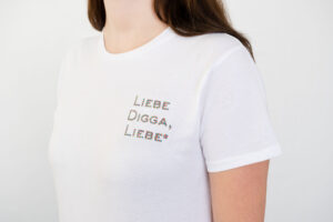 Damen T-Shirt "Liebe Digga, Liebe" – Bild 6
