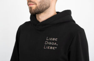 Herren KapuzenHUDDY "Liebe Digga, Liebe" – Bild 9
