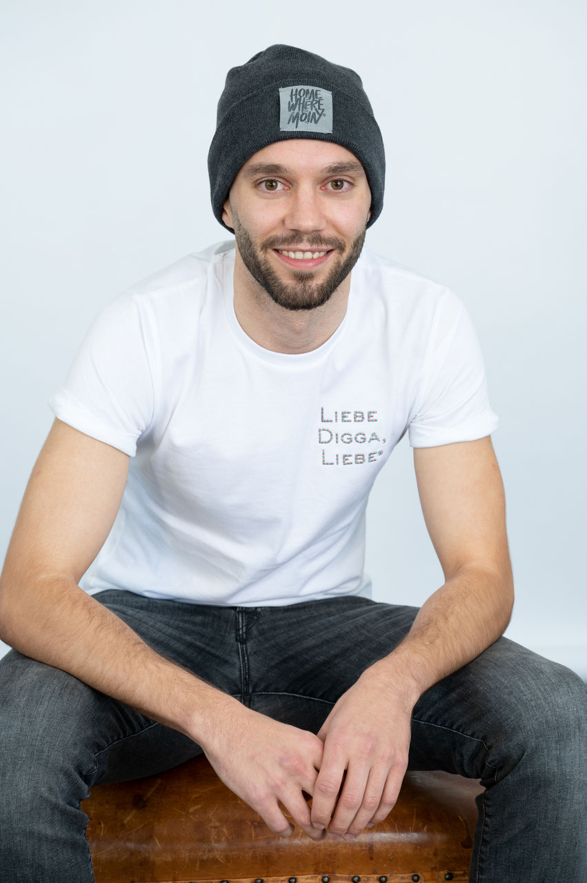 Herren T-Shirt "Liebe Digga, Liebe" – Bild 3
