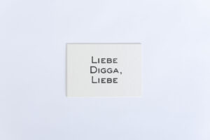 Letterpress Postkarte – Bild 2
